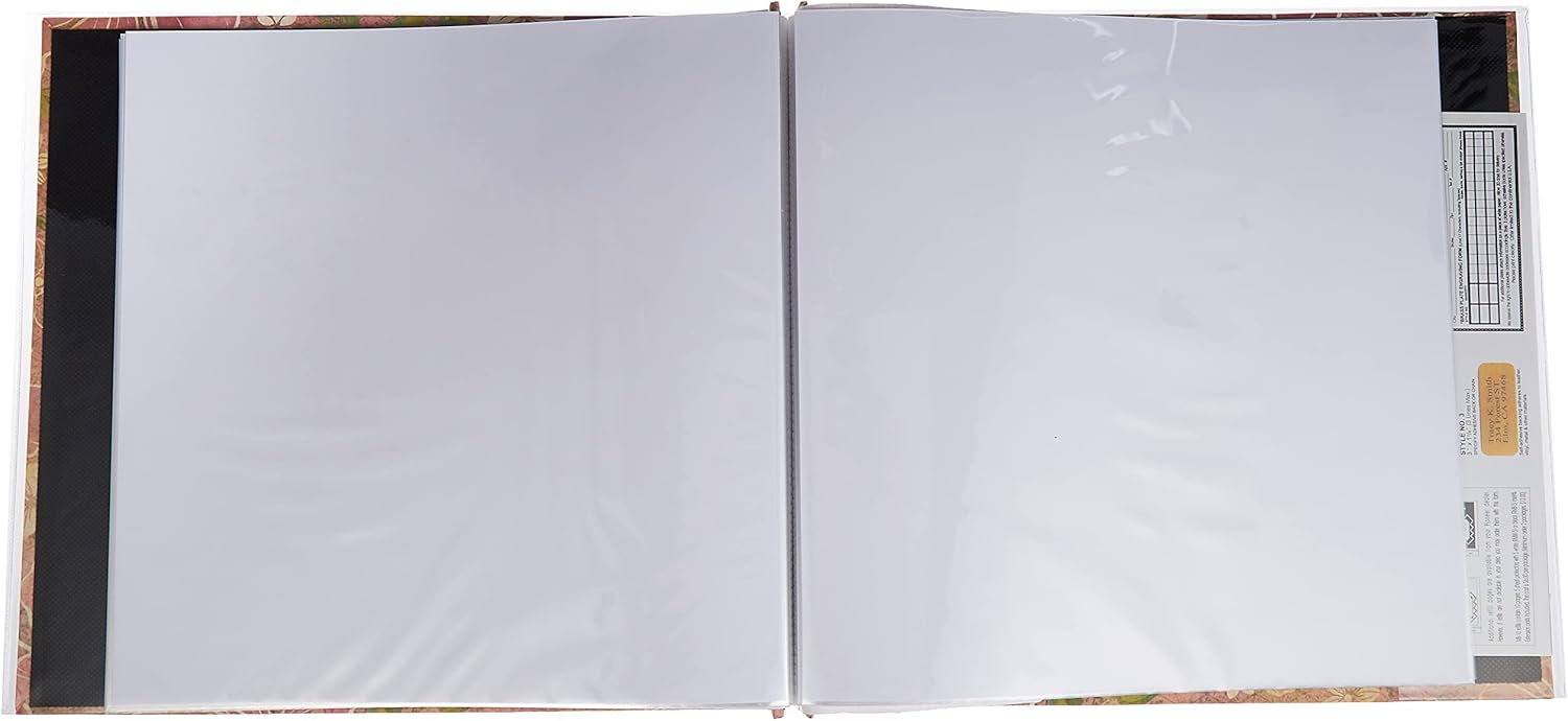 Pioneer 12x12 Tropical Frame Cover Scrapbook, Hibiscus