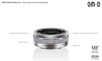 OLYMPUS OM-D E-M10 mark ⅲ WZK Olympus OM-D E-M10 Mark III Kit, kamera systemowa Micro Four