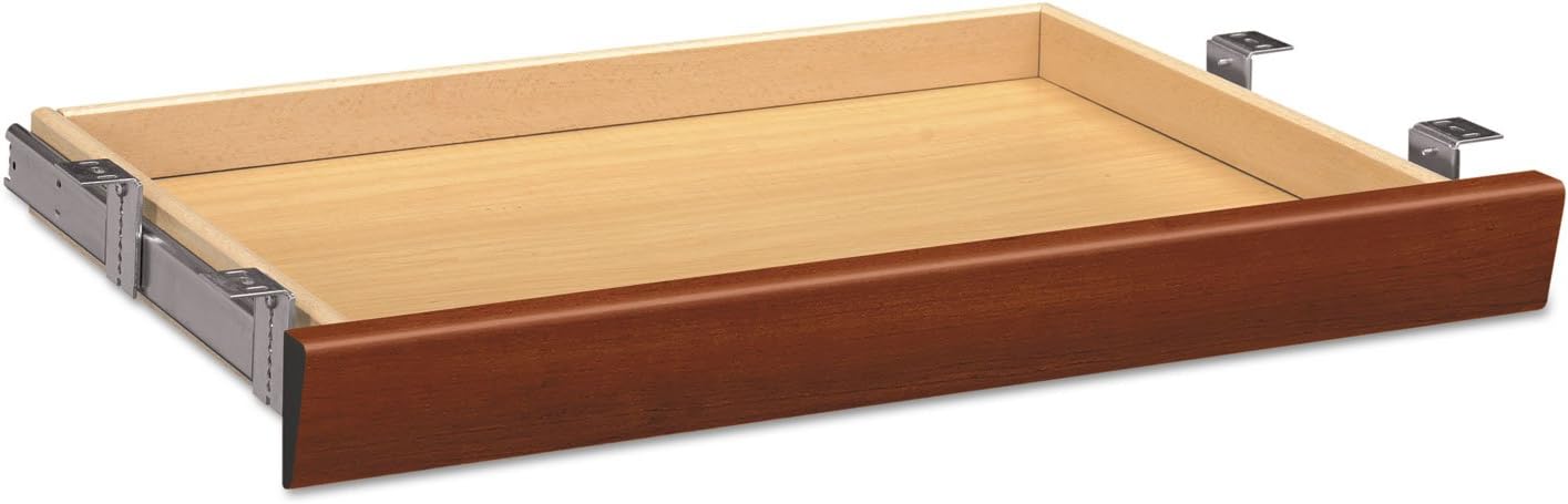 HON 1522N Angled Center Drawer for HON Laminate Series, 22 x 15-3/8 x 2-1/2, Mahogany