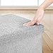 WoneNice Foldable Storage Ottoman Footrest, 16