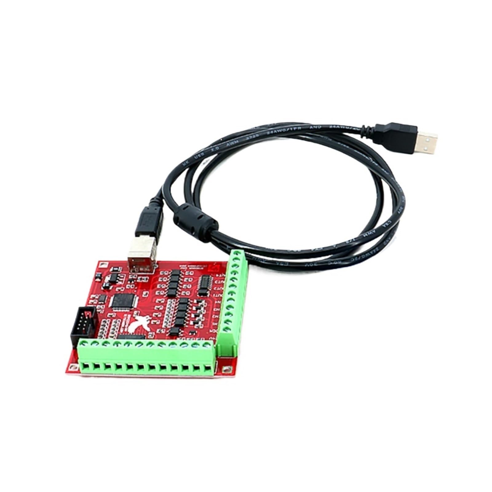 ONGCPQPEO Breakout board USB 100Khz 4 axis interface driver motion controller driver board MOTOR controller + USB cable for