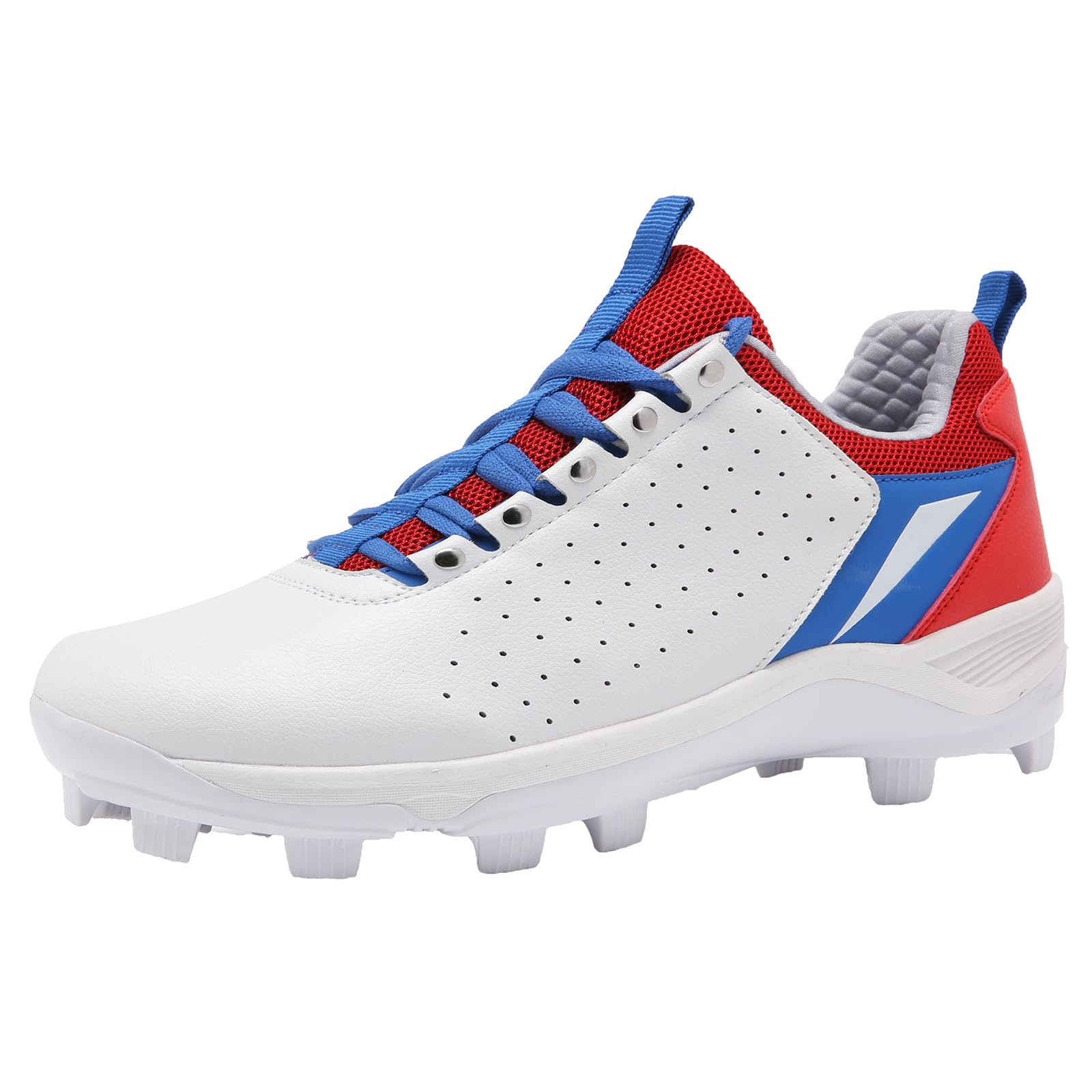 Herren Feldhockeyschuhe Gummisohle Atmungsaktive Baseballschuhe Ohne Spikes rutschfest Für Rasen Und Feld