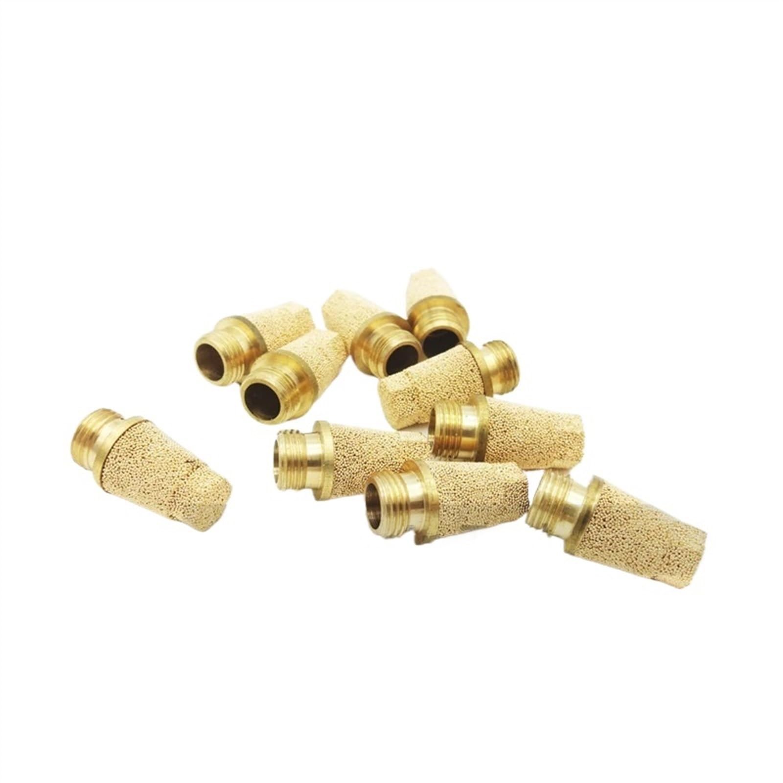 Raccord pour silencieux pneumatique, 10 pièces/lot (G) 1/8 1/4 3/8 1/2 3/4 filtre de silencieux pneumatique raccord d'échappement(1/2")