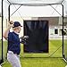 Kangnice Heavy Duty Baseball Batting Cage Backstop Wear Baseball Pitching Targets Softball Backstop for Training