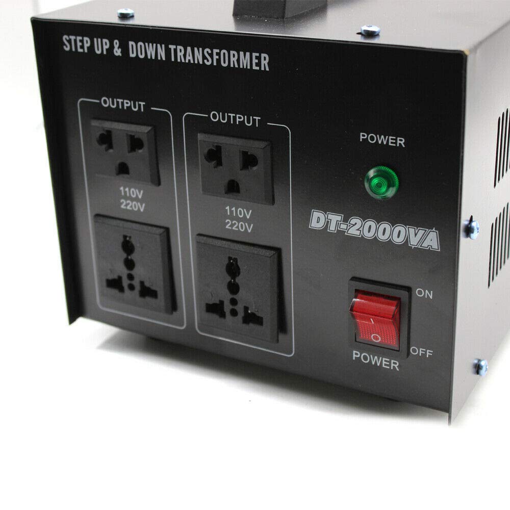 Trasformatore di tensione da 220-230 V a 110 V, 2000 W