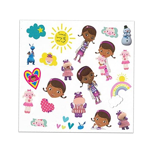 Miniatura 2 de Disney Bundle Disney Doc McStuffins - Paquete de tatuajes temporales de 75 Doc McStuffins para suministros de fiesta infantil (Doc McStuffins