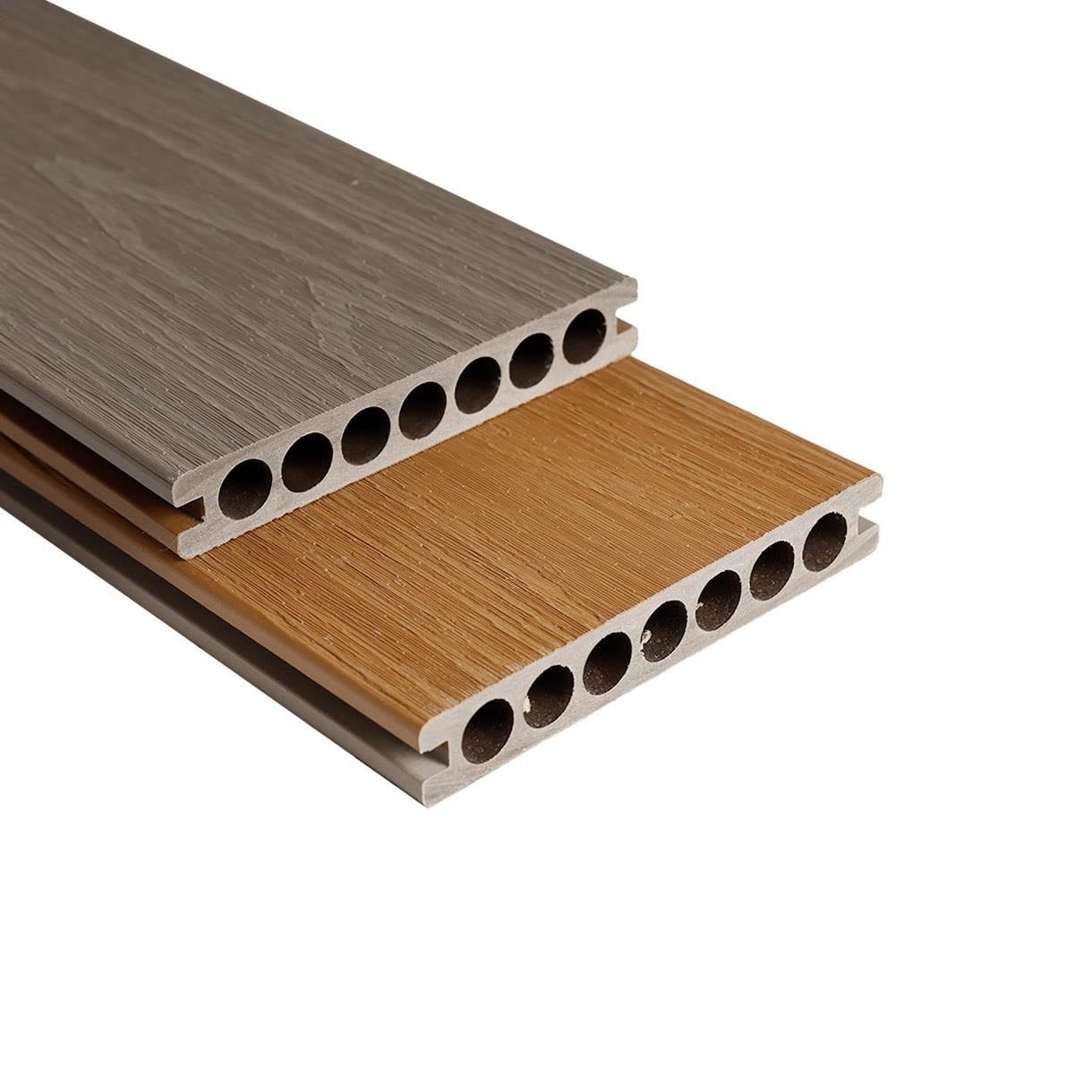 Dalles de terrasse en composite bois-plastique pour terrasses et tonnelles