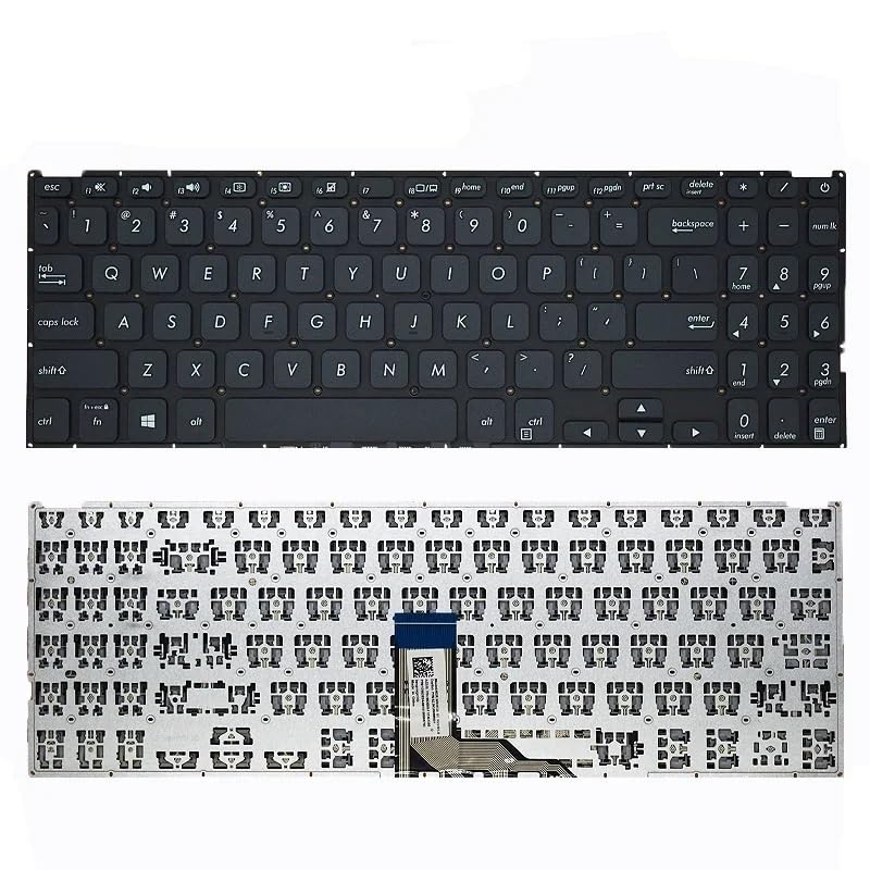 Clavier ordinateur portable ASUS V5200F FL8700d Y5200J touche noire de rechange