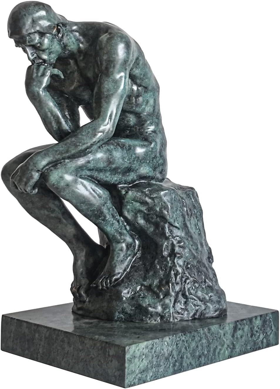 NILEEBUKER The Thinker Statue by Rodin Bronze Replica