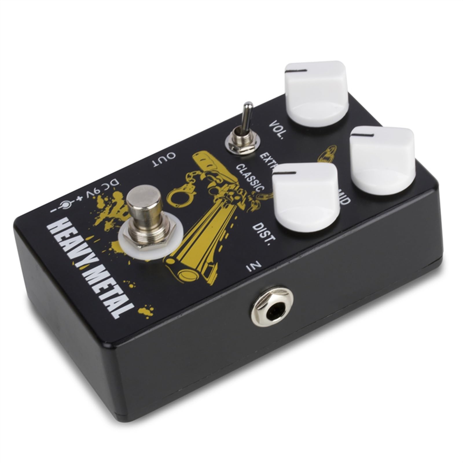 Effetti per Chitarra Accessori per Chitarra True Bypass A Pedale per Effetti A Pedale per Chitarra Heavy Metal High Gain Distortion