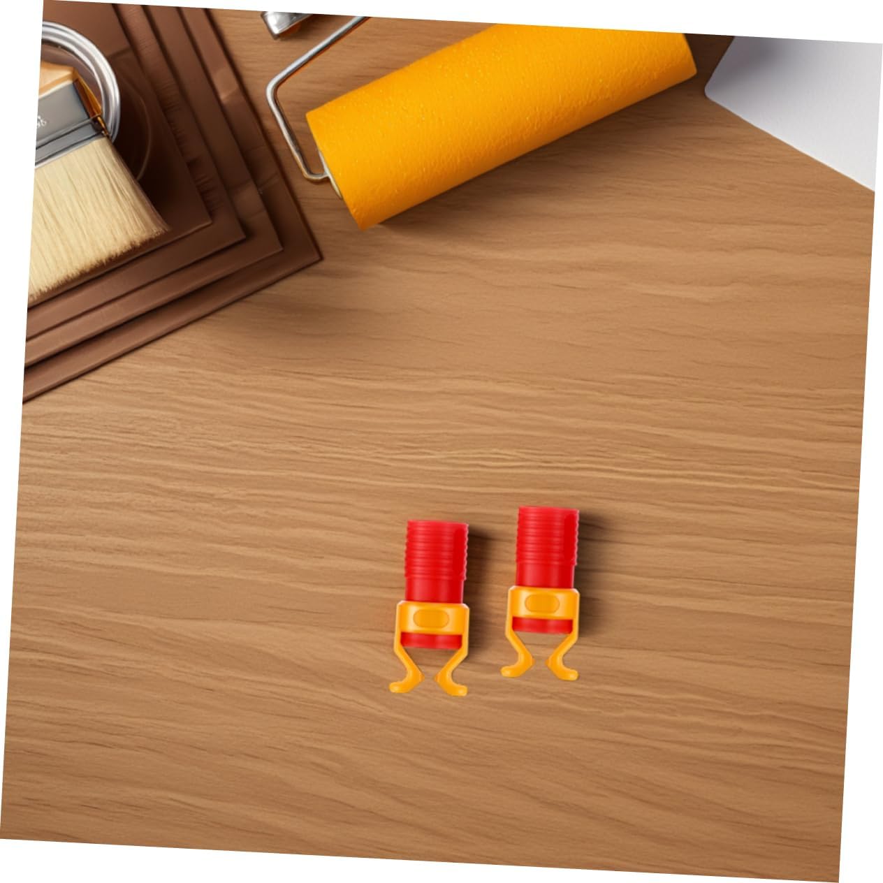 6pcs Screw Holder Clamp Tool Durable Abs Plastic Sleeve for Woodworking Secure Screw Clamping Compatible with Various Tools Lightweight Design for Home and Professional Use