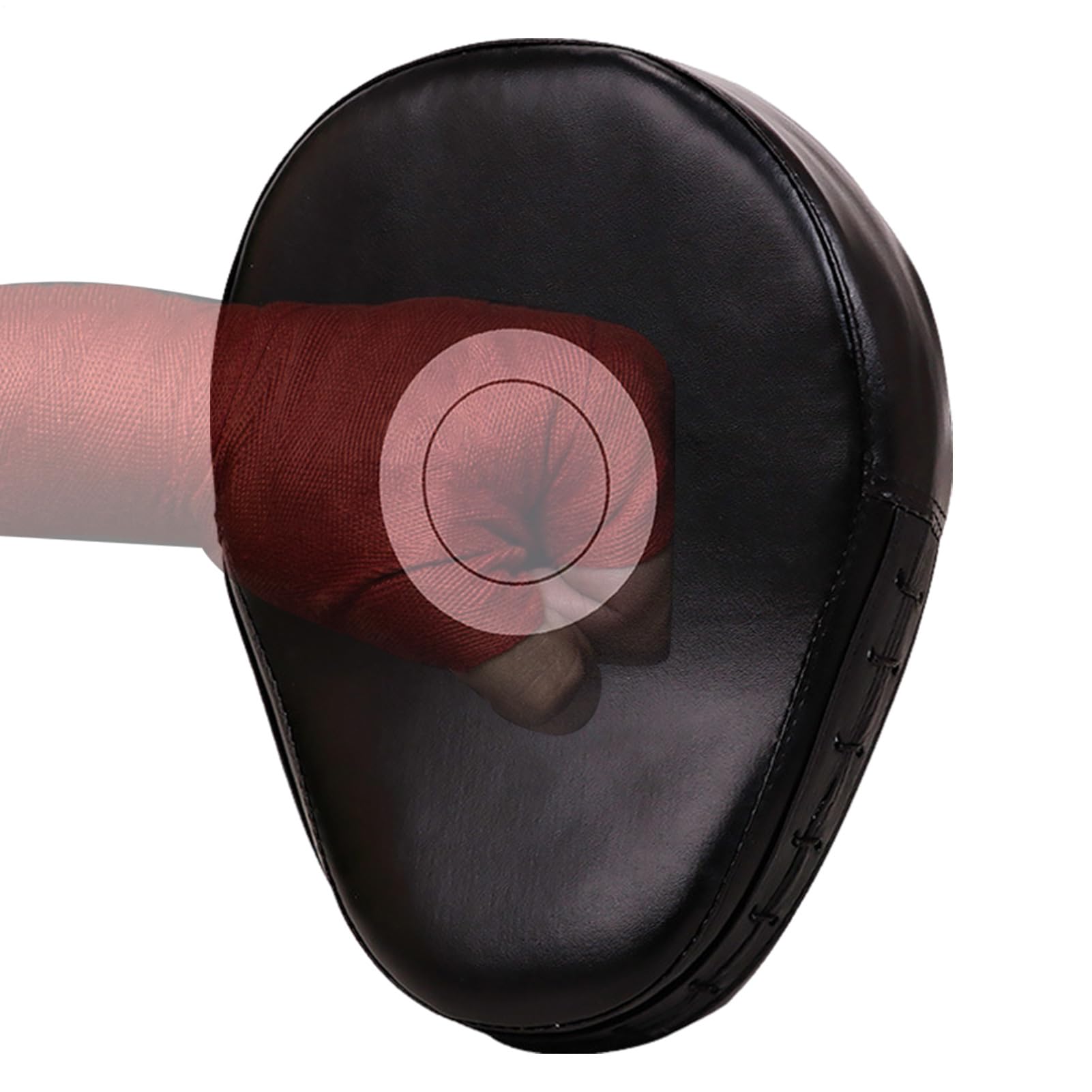 Punching Mitts | PU Leather Curved Boxing Target MMA Pads | Martial Arts Pads Boxing Equipment, Shock-absorbing Kick Shield for Adults Kids Training