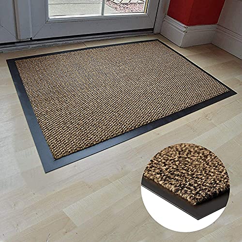 Abaseen Dirt Trapper Door Matts Indoor | Non Slip Rubber Backed Door Mats Outdoor | Heavy Duty Super Absorbent Doormats | Kitchen Mat | Floor Mat | Small, Medium, Large, Extra Large Washable Door Mat