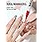 6 Color 3D Nail Art Pens Set, Kalolary Nail Point Graffiti Dotting Pen Drawing Painting Liner Brush for DIY Nail Art Beauty Adorn Manicure Tools (A)