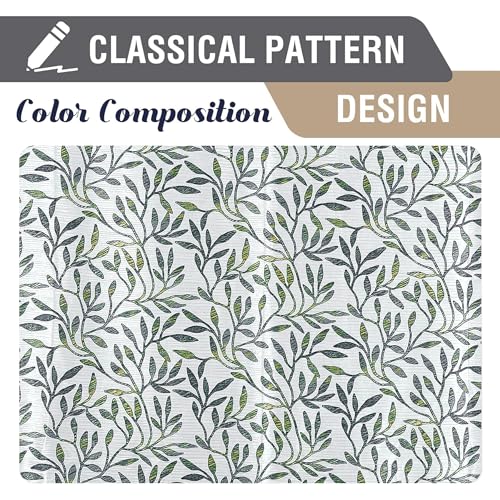 Image of Cortina Polyester 75% Blackout Curtains Set of 2 Floral Print | Grommet Eyelet Window Curtains for Living Room, Bedroom & Kids Room | Light Filtering Drapes for Privacy (Grey, 5 FT)
