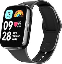 Strap for Xiaomi Redmi Watch 3 Active, Soft Silicone Strap for Xiaomi Redmi Watch 3 Active for Women Men