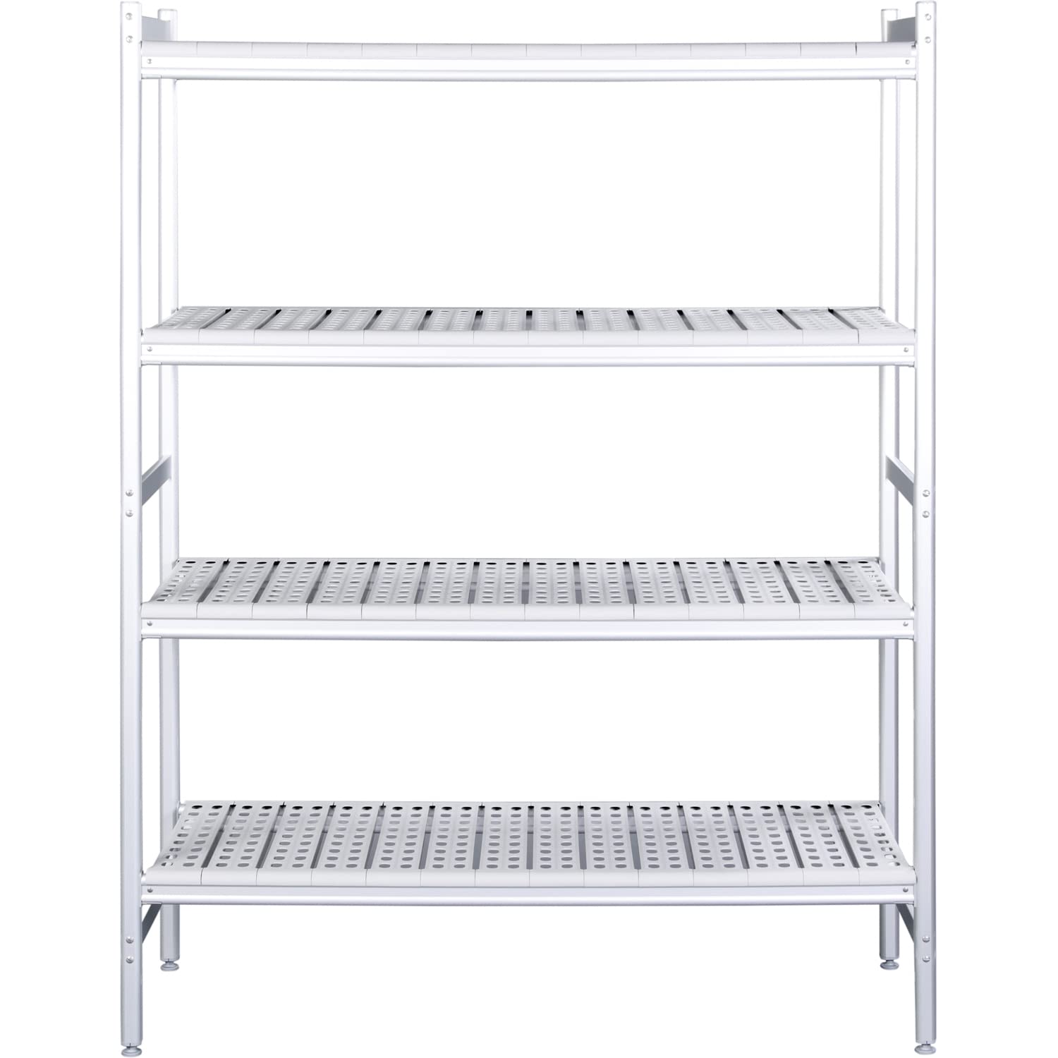 Saro Alu- Regalboden mit Kunstoffrosten 475x1062mm