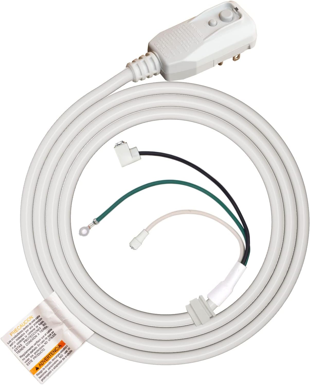 ELEGRP L15520 20Amp 2400W 12AWG LCDI Power Cord Plug for A/C Air Conditioner