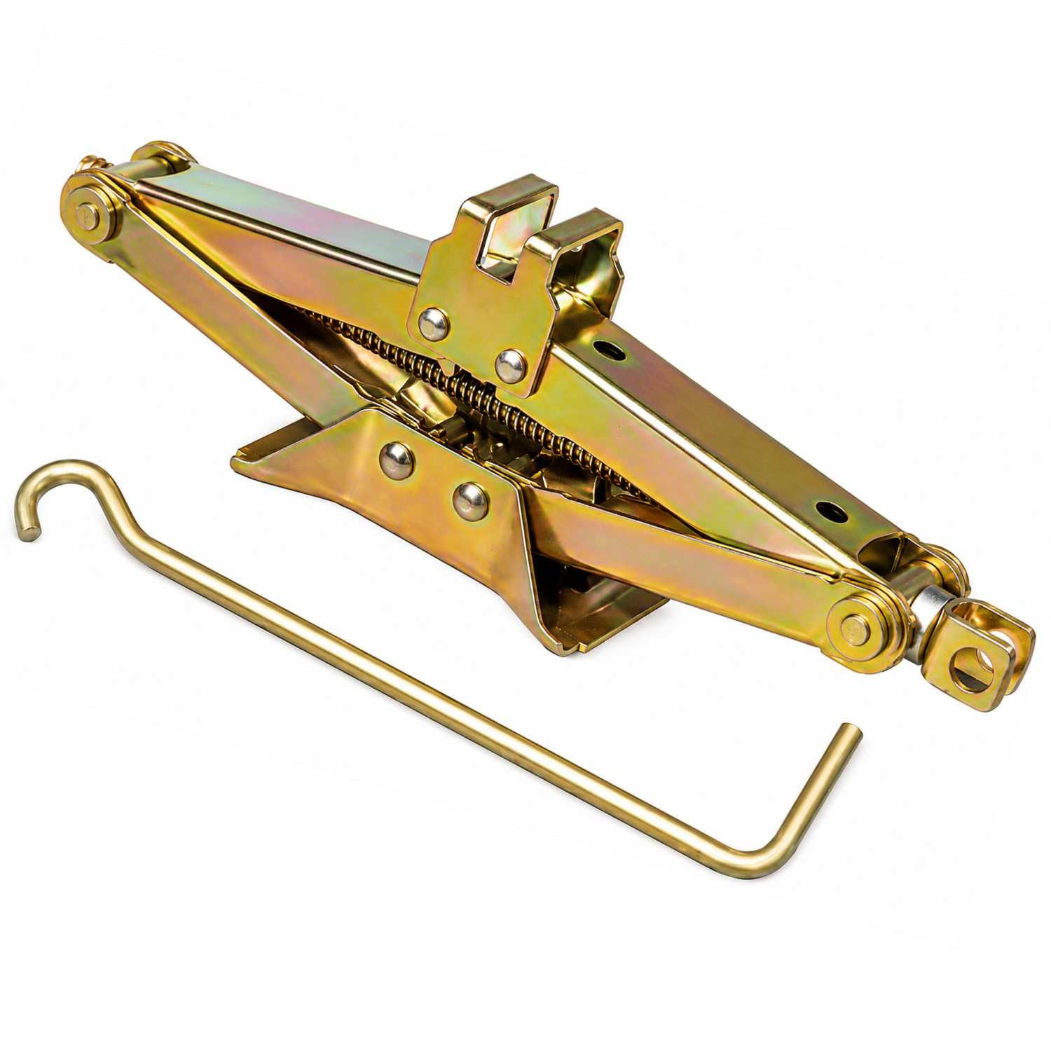Universal Scissor Lift Jack Heavy Duty Mechanical Car Jack Gold for Ertiga 2012-image-12