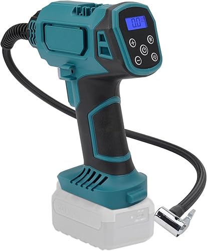 Miniatura 7 de Inflador de neumáticos inalámbrico, pantalla digital portátil, bomba de aire para automóvil con apagado automático para SUV, automóviles,