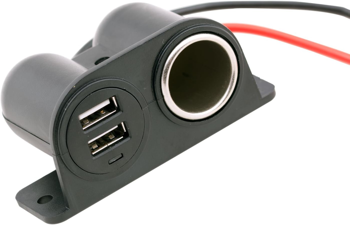 USB Auf Zigarettenanzünder Adapter - 12V Auto Adapter Für Dashcams & Ladegeräte | Schwarz 35cm