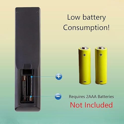 Miniatura 5 de GHUST NS-RC03A-13 NSRC03A13 - Mando a distancia para Insignia TV NS-19E310A13 NS-19E320A13 NS-22E340A13 NS-24LD100A13 NS-24LD120A13 NS-26E340A13