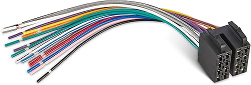 RED WOLF Adaptador hembra de arnés de cable ISO estéreo de radio para Volkswagen 1996-2002, Audi 1998-2005, Mercedes-Benz, Porsche Select