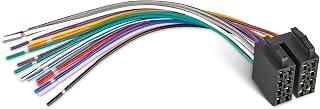 Radio Stereo ISO Wire Harness Female Adapter Connector Replacement for 1996-2002 Volkswagen, 1998-2005 Audi, Mercedes-Benz, Porsche Select Aftermarket CD Player Receiver NAV Mount