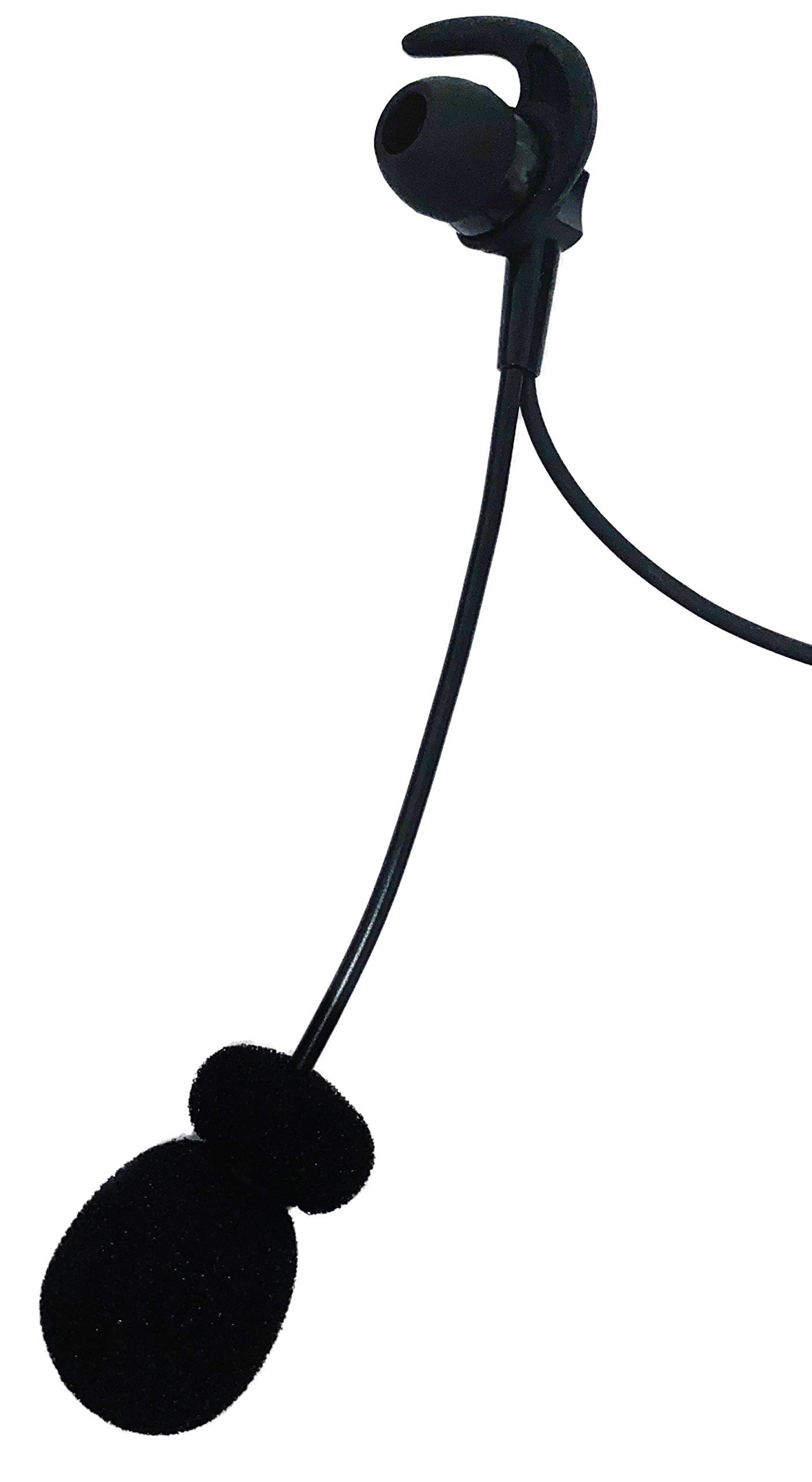 Écouteurs intra-auriculaires pour arbitre avec microphone - Tailles réglables - Grand confort - Qualité audio parfaite - Résistant - Ajustement individuel possible