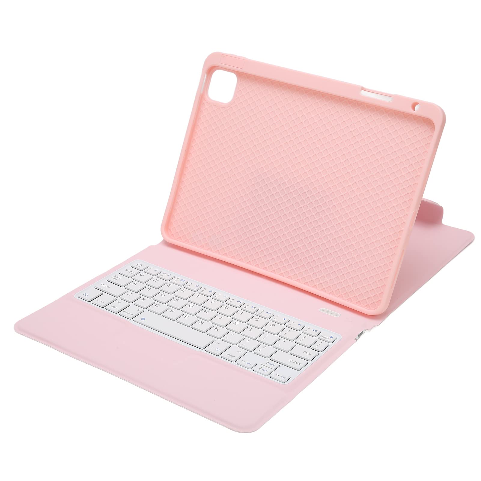 Custodia per Tablet Simpatica Protezione a Tutto Tondo Incisione Accurata per Tablet IOS Pelle PU Rosa