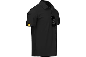 Mens Polo Shirt - Tactical T-Shirt for Sports, Golf, and Casual Wear