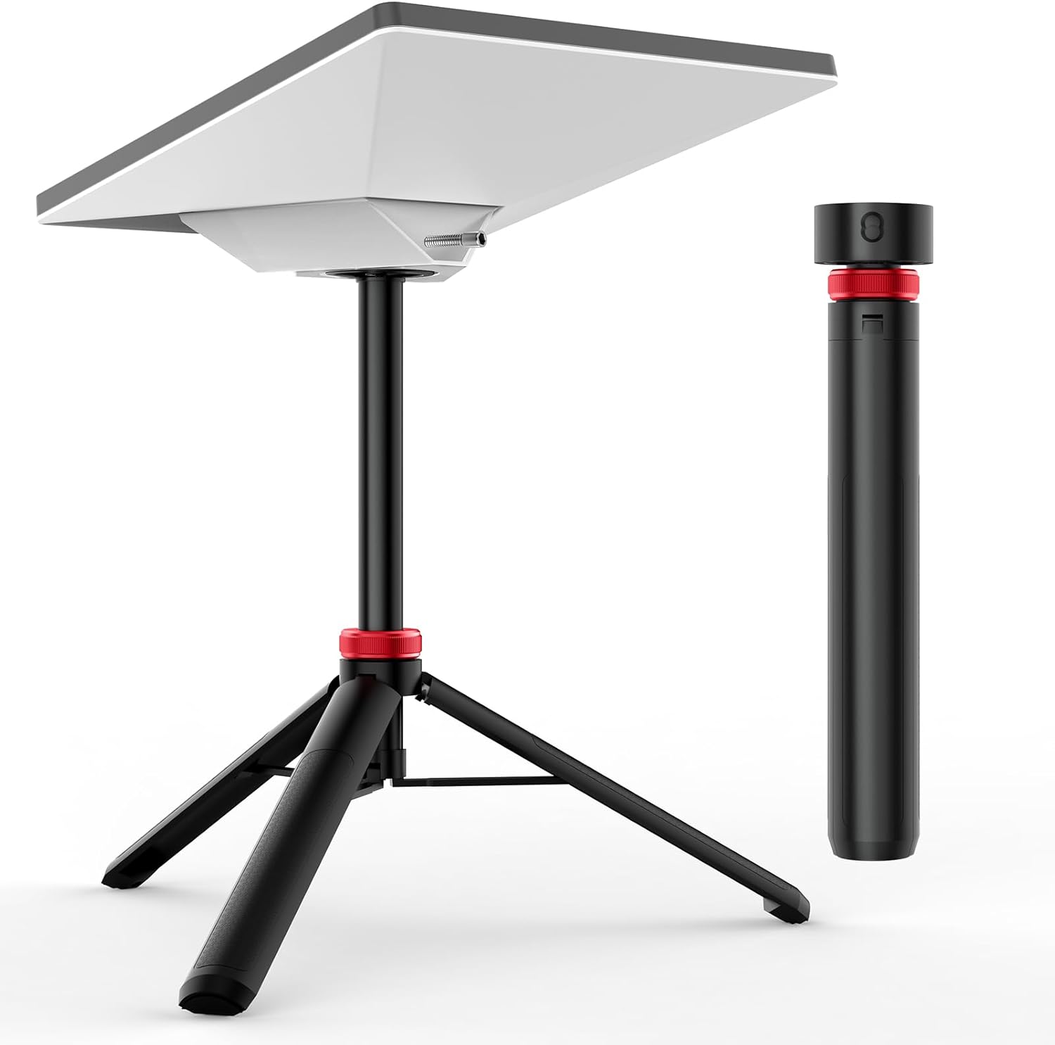 Starlink Mini Tripod with Aluminum Tripod Adapter Compatible with New & Old Pipe Adapters, Lightweight and Portable Tripod Stand for Outdoor Camping, Hiking, RV Travel, Starlink Mini Accessories