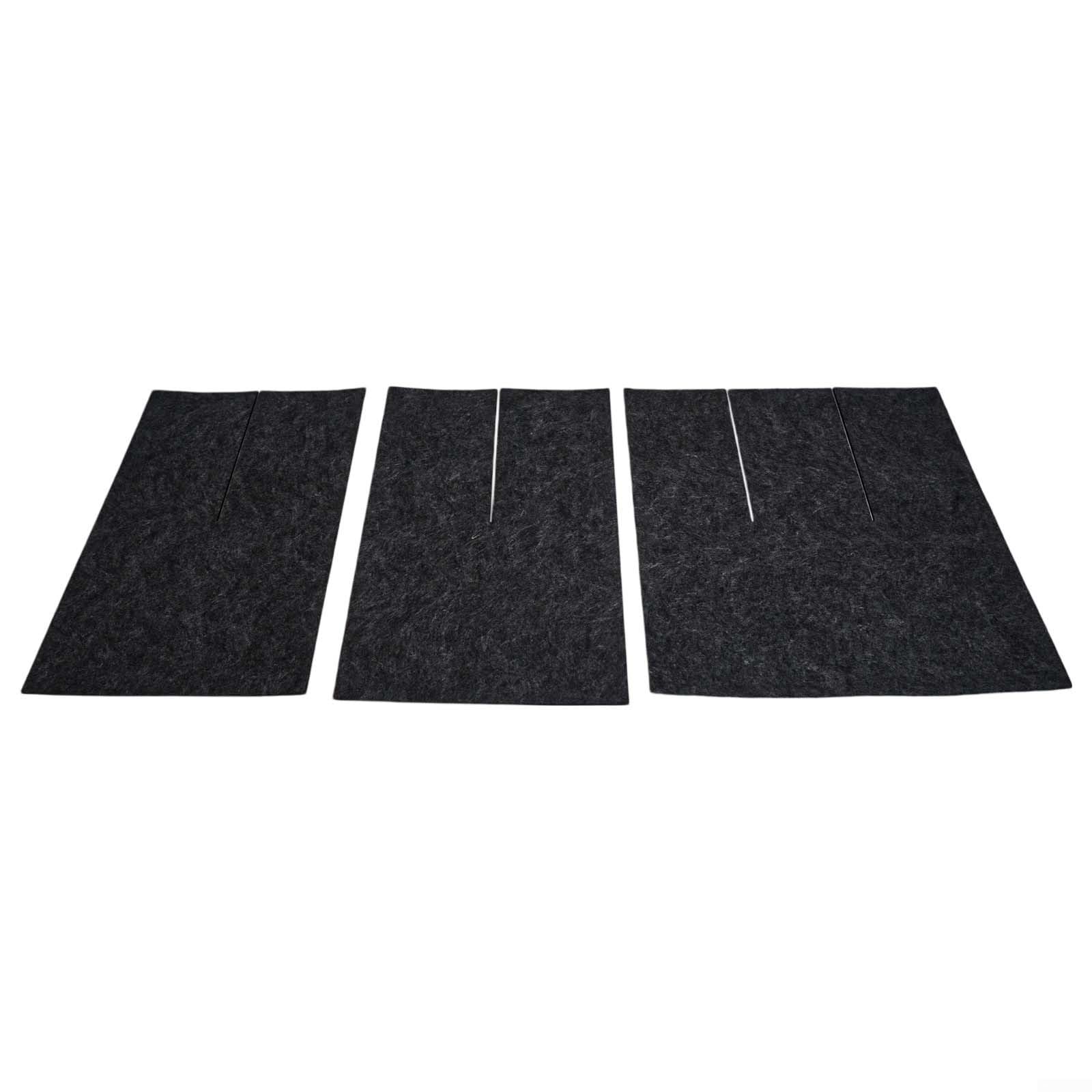 à Vin en Feutre 6 Cases - Housse pour bouteille Réutilisable pour robuste pour Fête 25x18cm(2pcs)