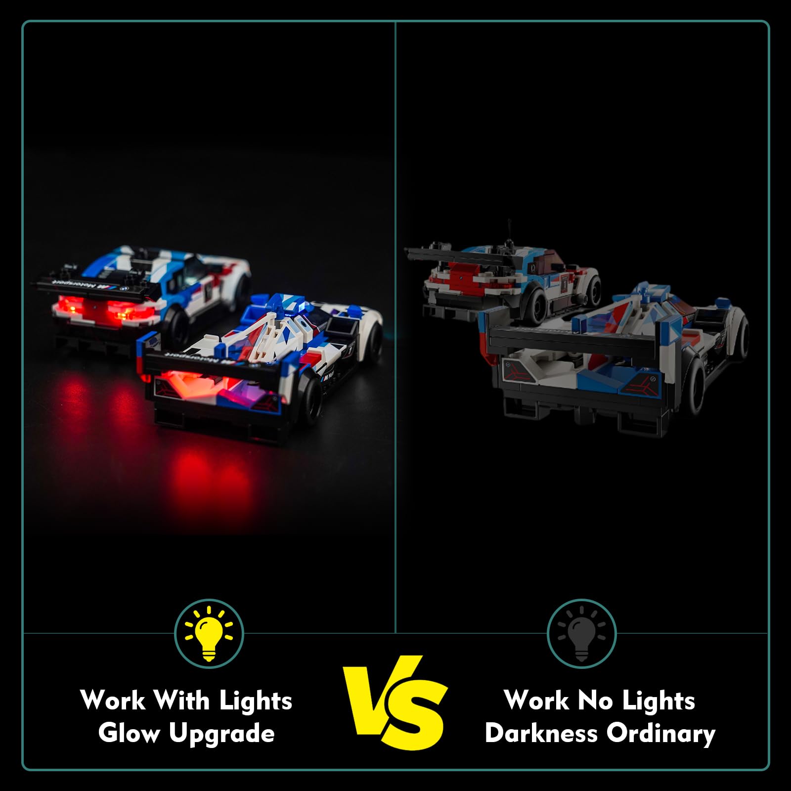 Light Kit for Lego BMW M4 GT3 & BMW M Hybrid V8 - Image 3