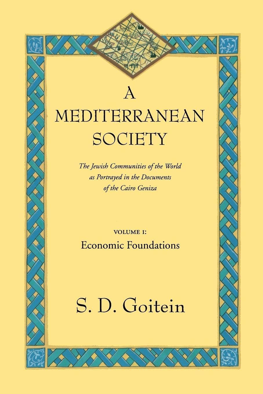 A Mediterranean Society, Volume I by S. D. Goitein - 9780520221581