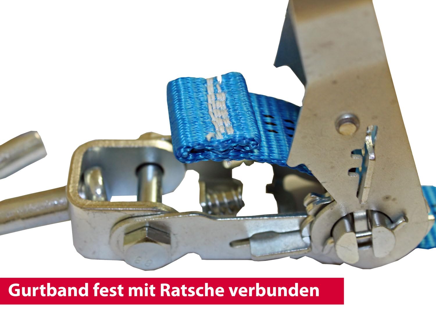 SHZ Spanngurt Autotransport 35mm VDI2700 konform Radsicherungsgurt 3t Zurrgurt LC 1.500/3.000 daN Auto Transport Spanngurt Reifengurt (4 x 72)