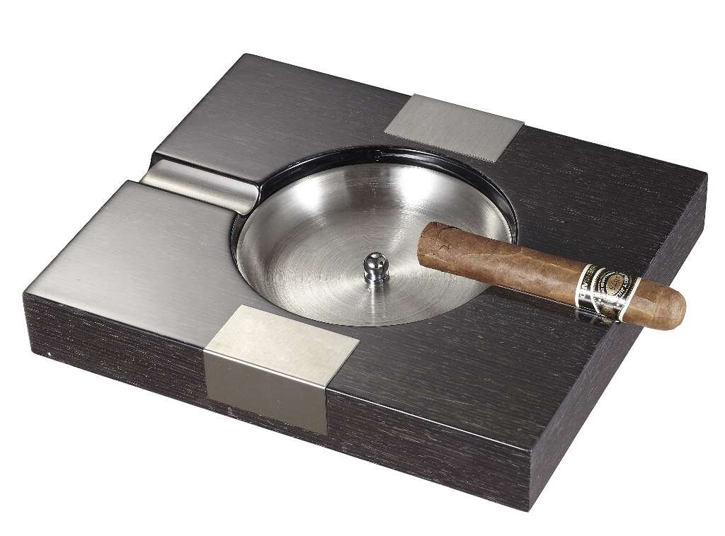 Visol Amari Apricot Wooden Cigar Ashtray