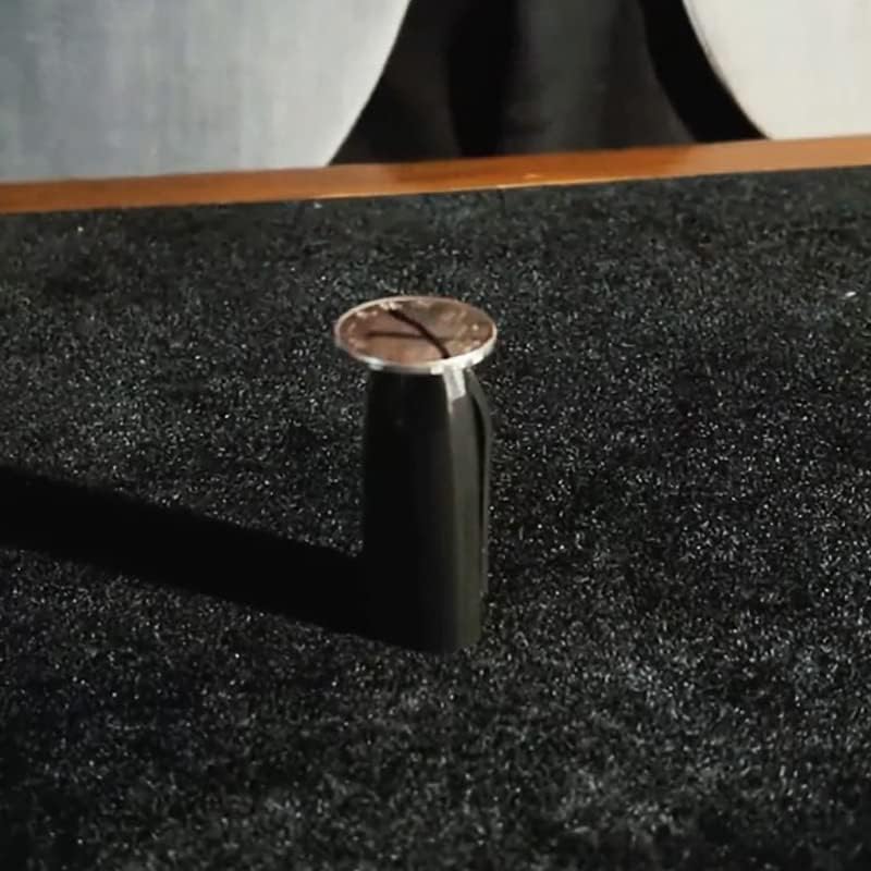 SUMAG Telekinesis Sharpi Cap 2.0 Magic Tricks Coin Fall Off The Cap Magic for Magicians Close up Street Illusions Gimmicks Mentalism Props