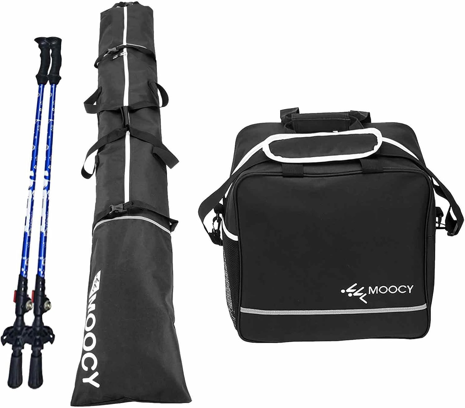 Padded Snowboard Bag, Padded Ski Storage Box Waterproof, Road Trips Storage Organizer For Snowboard, Goggles, Gloves, Ski Outdoor Camping, And Hiking Accessories