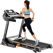 Let's Play LP-100 6HP Peak AC Motor Treadmill for Home 150Kg User Weight, Oil Less Belt Technology, 15% Auto Incline, 16Km Max Speed [5 Year Warranty]