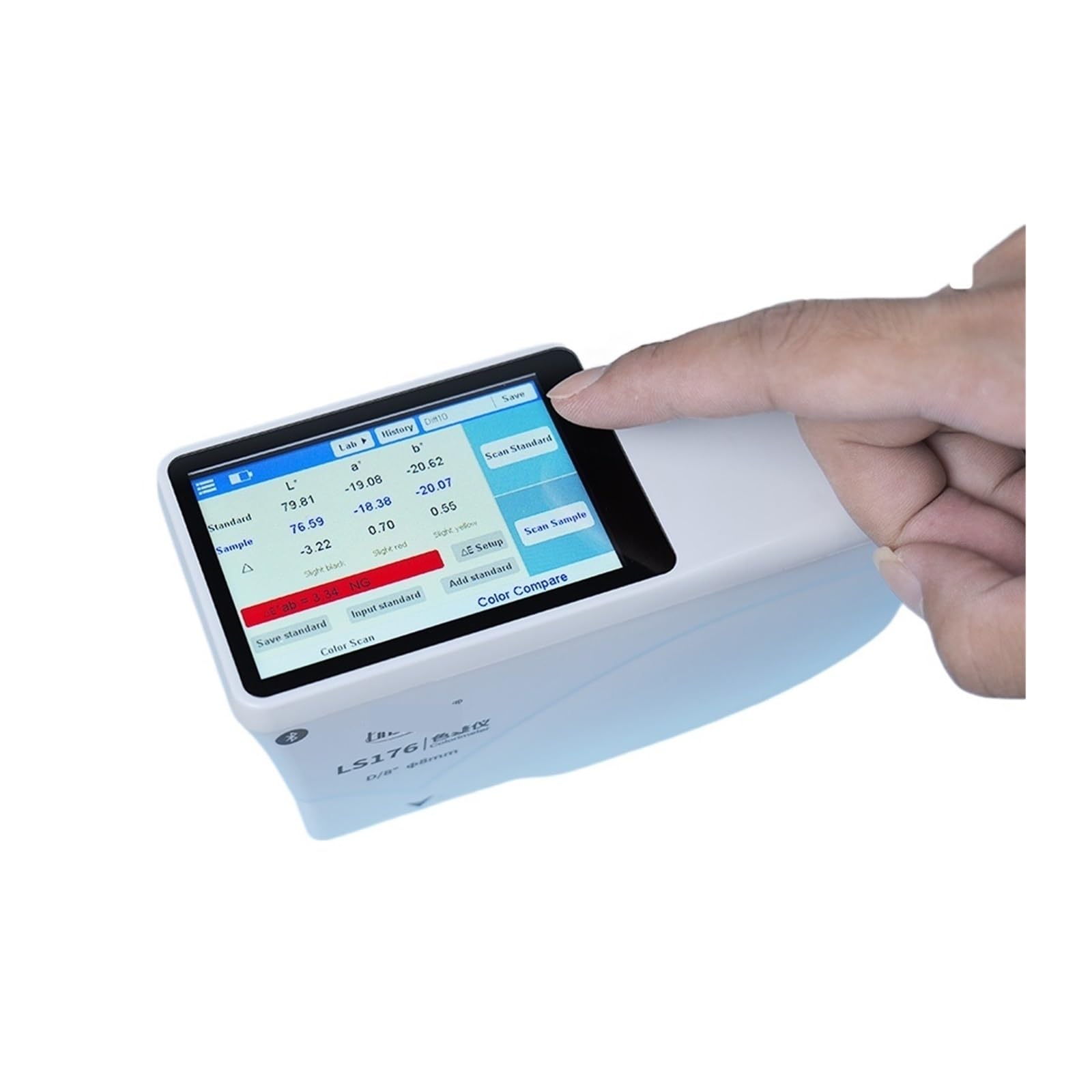 LNHHG LS176 Spectro Colorimeter Digital Portable Colormeter Price Spectrophotometric Colorimeter for Paint Color Measurement