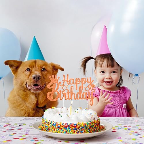 Miniatura 4 de Decoración para tartas, decoración de pastel de feliz cumpleaños, letrero de feliz cumpleaños, decoración de tartas, decoración de pasteles para