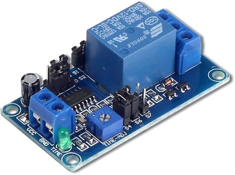UCTRONICS DC 12V Time Relay Module, On Delay and Off Delay for Automobile, Raspberry Pi, Industrial Control, and Electronic Projects