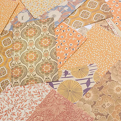 180 Sheets Vintage Scrapbook Papers Scrapbooking Papers Journaling Supplies Aesthetic Room Decor for Writing, Drawing, Travel Journal Art Craft Diary Embellishment Supplies, Craft Paper - Thumbnail 5