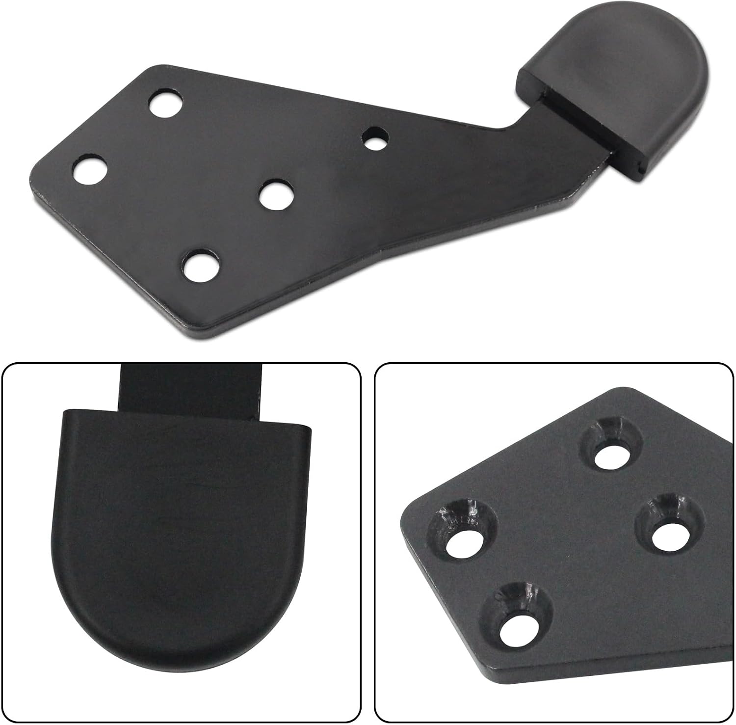 Hood Guide Poly For Select International Trucks IHC 2PCS | Replaces #HLK2733R HLK2733L ,Driver Left and Passenger Right Side