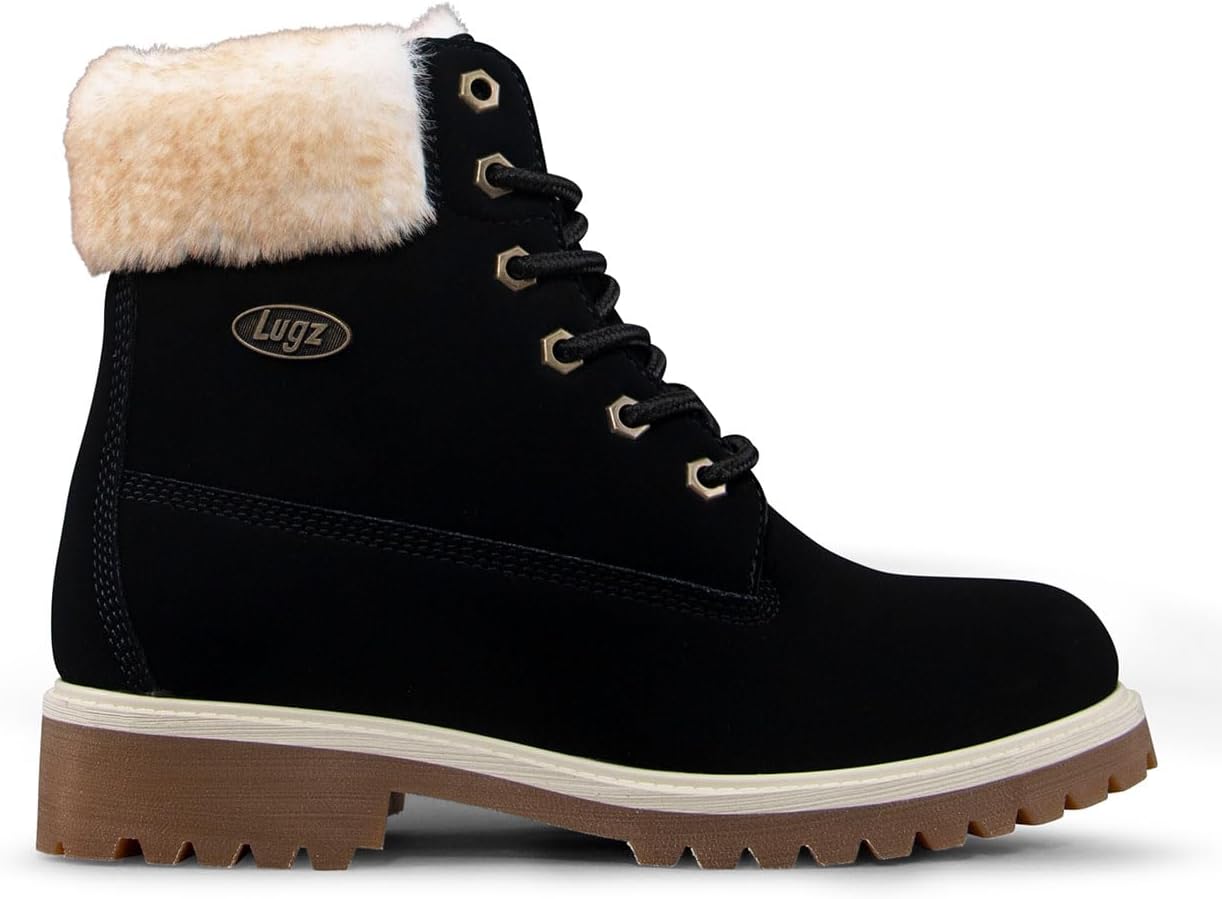 Lugz womens Convoy Faux Fur Lace Up BootsFashion Boot