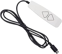 Vista 6 de Fafeicy Sillas elevadoras a distancia universal con 2 botones para arriba y abajo, control manual, enchufe redondo de 5 pines para silla elevadora