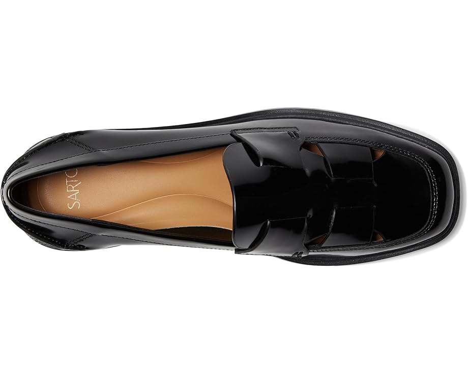 Franco Sarto Gene Cut Out Heeled Loafers - Top View