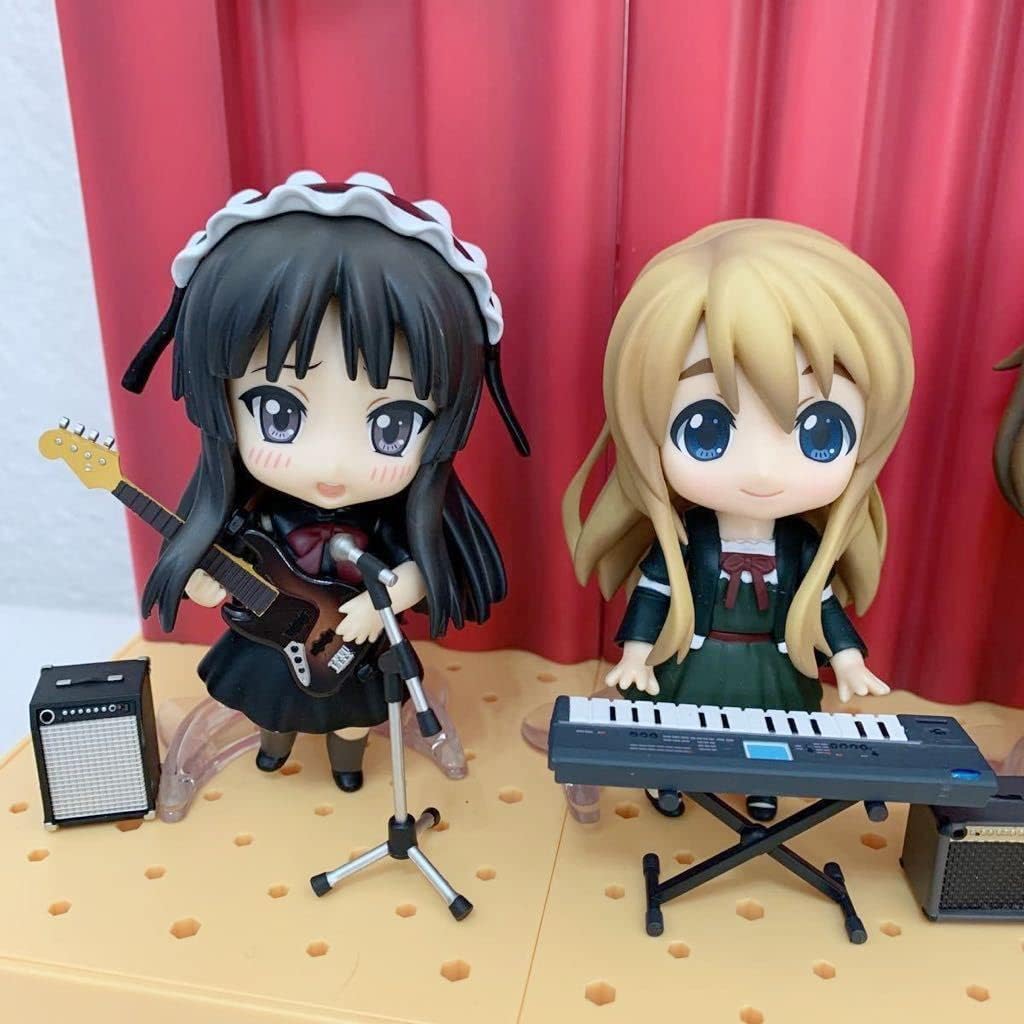ねんどろい ヤフオク ねんどろいど けいおん 4種6体 唯 紬ライブステ ライブステ