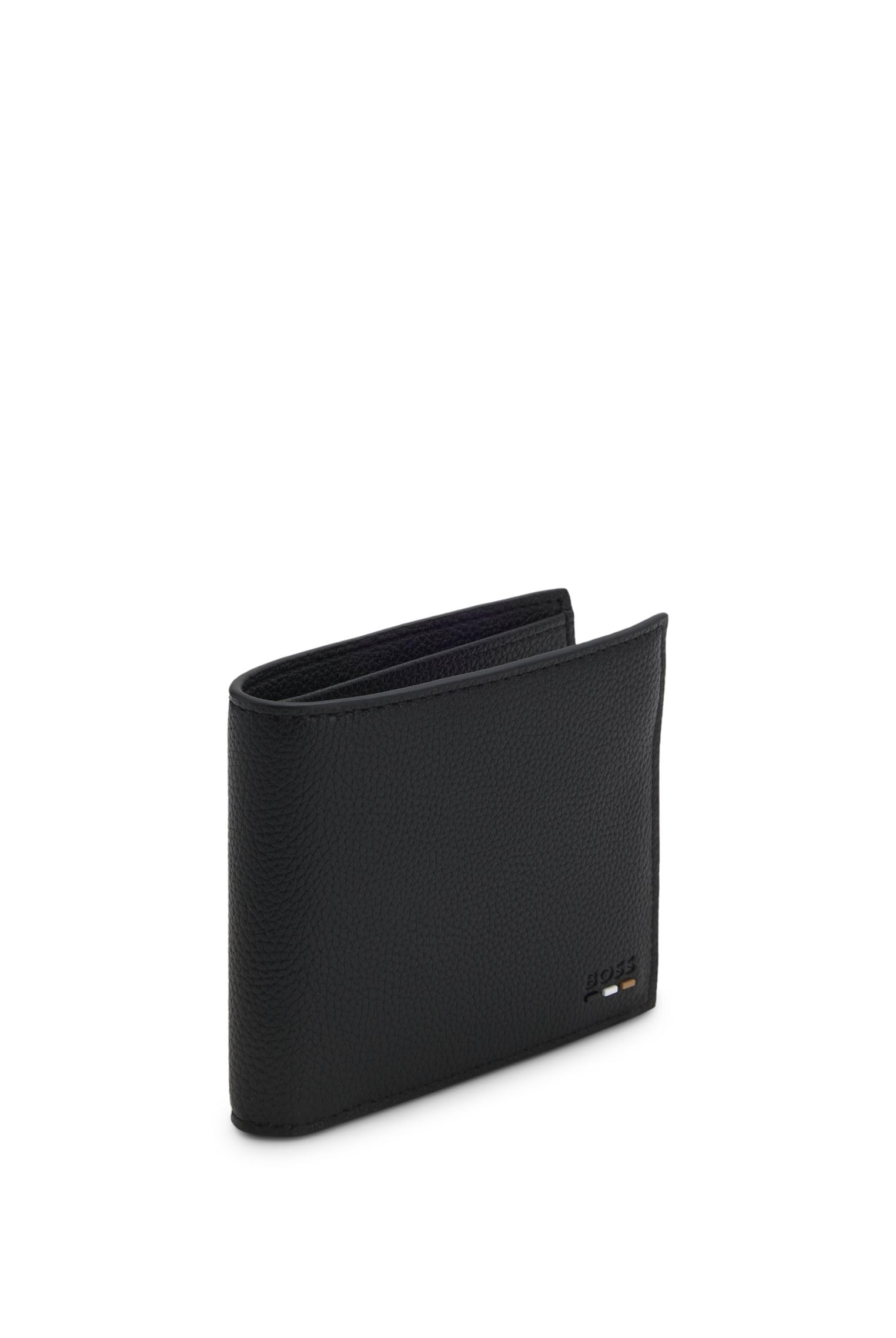 BOSS Ray_8cc N., 8 slot per carte Uomo, Black1, One Size